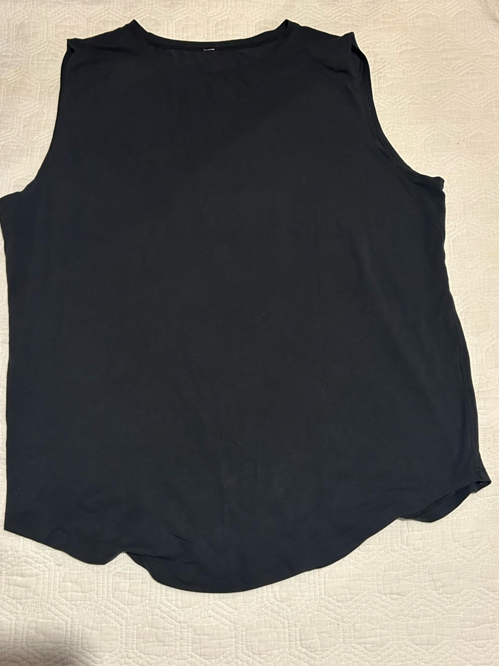 lululemon athletica Black Women's Muscle Tee Tank size L/XL
